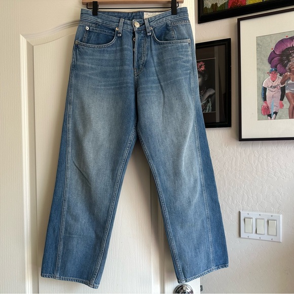 Rag & Bone Maya High Rise Ankle Straight Leg Jeans Size: 26. Excellent condition - Picture 2 of 16